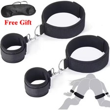Sex Bondage Handgelenk Bis Oberschenkel Manschetten BDSM Bondage Riemen Fesseln