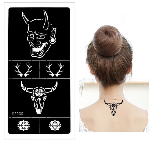 Henna tattoo schablone - henna,