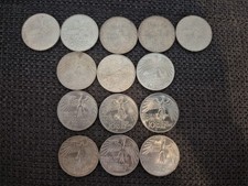 14 x 10 DM Gedenkmünze Silber 1972 , Olympische Spiele in München "Stadion" DFGJ