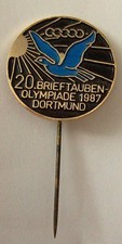 Anstecknadel 20.Brieftauben Olympiade