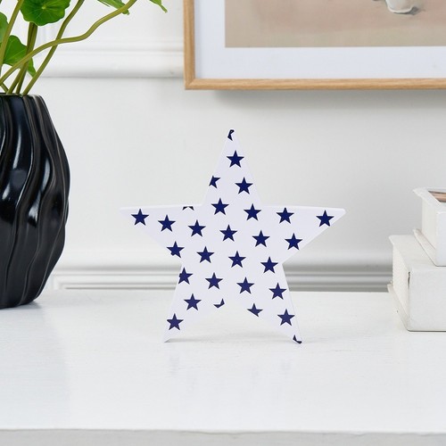 Juli weiß blau stern - juli,