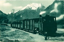 2533-Ansichtskarte Zillertalbahn mit NÖLB Uv Meyrhofen Bf & Grünberg Schmalspur