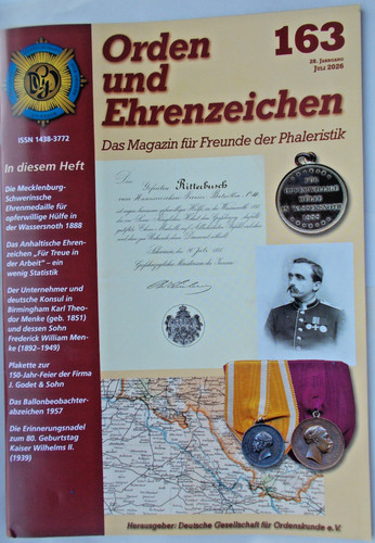 Orden und ehrenzeichen 163 - und,