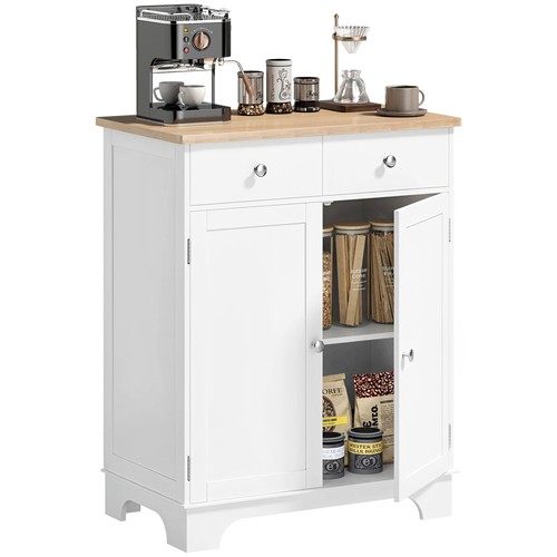 Homcom küchen beistellschrank - homcom, küchen-beistellschrank