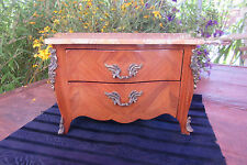 Modell Kommode im Rokoko Stil um 1970 in Rosenholz