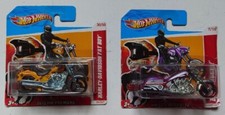 Hot Wheels 2012 HW Premiere Harley-Davidson Fat Boy HW City Works 12 Bad Bagger 