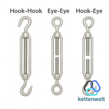 Spannschloss Edelstahl Seilspanner V4A Drahtseilspanner A4 Kettenspanner