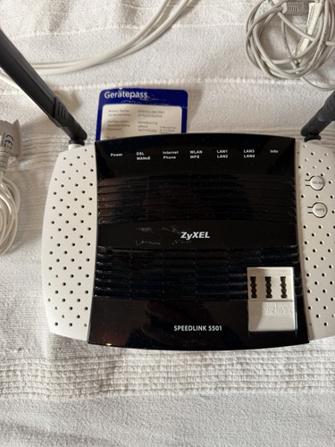 Zyxel speedlink 5501 - 5501, vdsl2