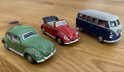 Schuco modellauto set - vw,