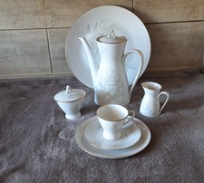 Rosenthal Porzellan, Kaffeeservice Form 2000 Gräser, 6 Personen mit Kuchenpl. 