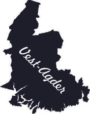 2x Auto Aufkleber Norwegen