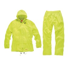 Wasserdichter Regenanzug neon
