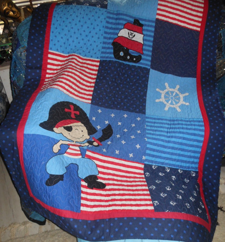 Kinderdecke patchwork 180x120 - patchwork,