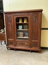 Antiker Jugendstil Nußbaum