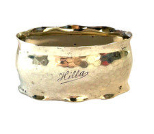 Alter Silber Serviettenring