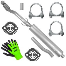 Mitteltopf Auspuff für MINI Cooper R56/R57 Fließheck Cabrio Coupe 1.6 2008-2013