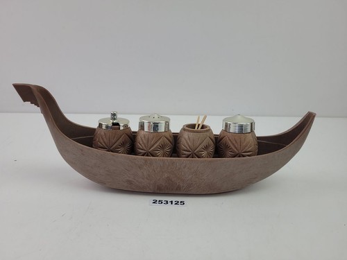 Gewürz menage schiffchen - gewürz,