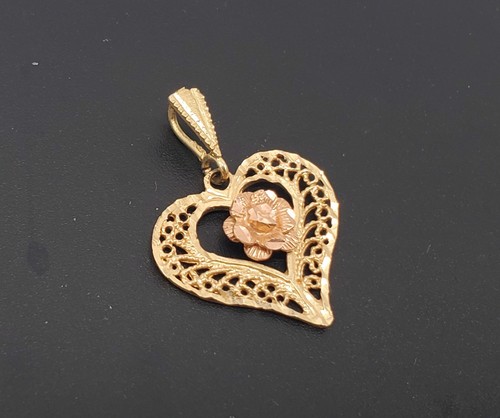 14k gelb rotgold rose innen - rose,