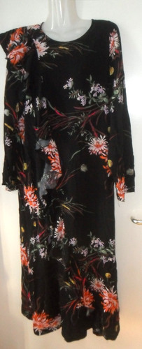Maxikleid m 40 schwarz - h&m,