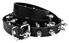 Ledergürtel mit 1 reihigen