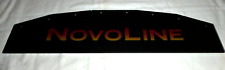 Spielautomat Automat Novoline Werbeschild Werbung Reklame Schild Aufsatz