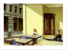 Sunlight in a Cafeteria - Edward Hopper 40x30 Kunstdruck Poster Plakat Bild