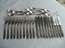 WMF Wien 90 vers.  Dessert-/ Vorspeisen-Besteck  f. 10 Pers. 30 Teile