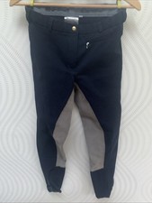 Equilibre Vollbesatzreithose blau Größe 76 (38 lang)