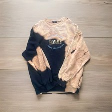 BALENCIAGA 17AW BALENCIAGA Oversize Bleach Sweater homme Beige Size М Used GC