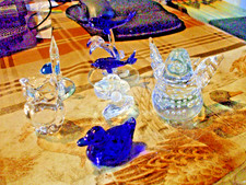 Konvolut  Glasfiguren