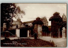39298567 - 4500 Dessau Lustgarten Tor Blick auf das Schloss Dessau-Rosslau