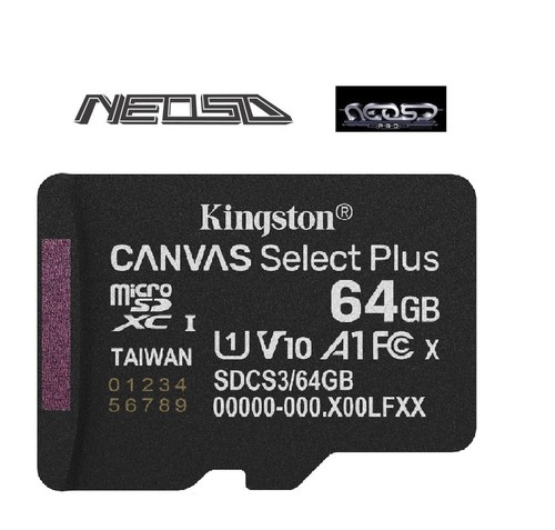 Kingston 64gb micro - card, w/
