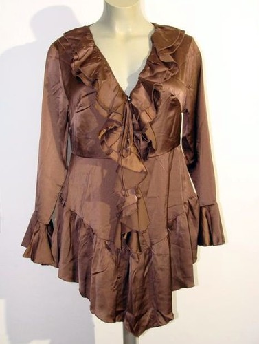 Chices satin glanz - glanz, kleid