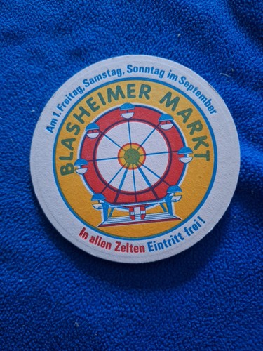 Bierdeckel blasheimer markt - bierdeckel,