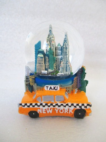 New york schneekugel taxi cab - schneekugel,