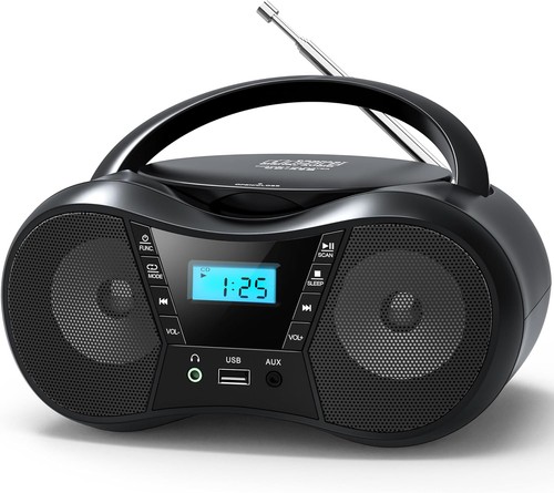 Tragbares radio player - tragbares, cd-player