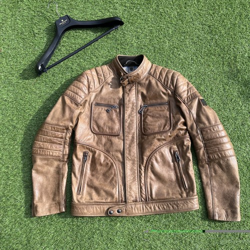 Belstaff weybridge lederjacke - belstaff,