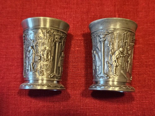 Zinnbecher schnaps ludwig - zinnbecher,