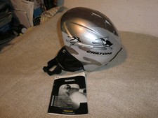 CRATONI, Skihelm, Helm, Kinder - unisex, Gr. S/XS (46 - 51 cm) silber, GUT! (90)