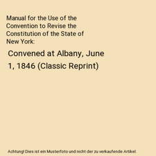 Manual for the Use of the