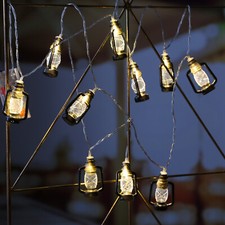LED Lichterkette Mini Laternen