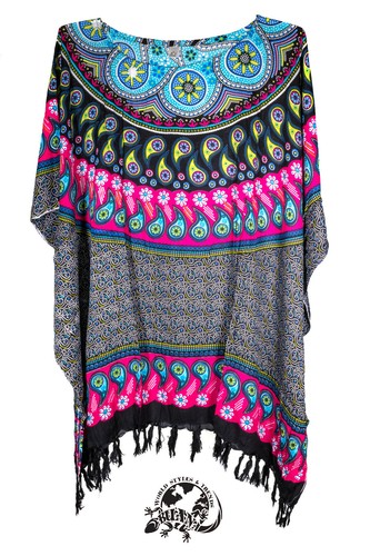 Kaftan poncho tunika bluse - poncho,