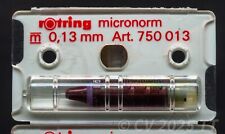 Rotring 750 013 micronorm 0,13 mm - Zeichenkegel - NOS