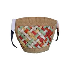 Tasche aus geflochtenem Leder