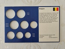 Blister für Euro KMS Belgien von Prophila