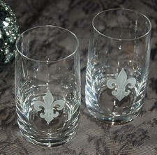 2 schöne Trinkgläser