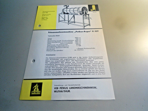 Altes datenblatt - altes,