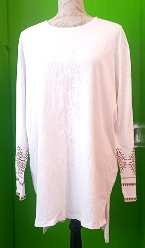 Damen shirt langarm weiß - damen,