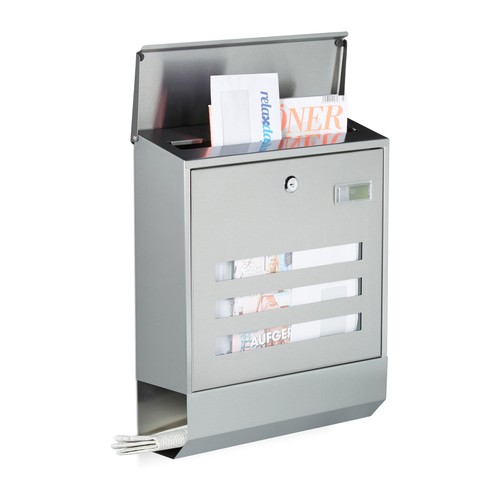 Briefkasten edelstahl