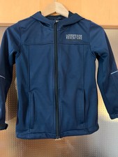 Crane Softshelljacke Jungen – Größe 140, dunkelblau, innen Fleece